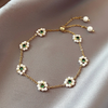 Bracelet de perles de fleurs