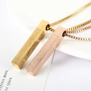 Ayatul Kursi Necklace I Protective Chain with Engraving I 18K Gold Plating I Necklace I for Men &amp; Women 