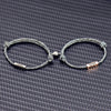 Magnetic partner bracelets with desired name and desired date I set of 2 